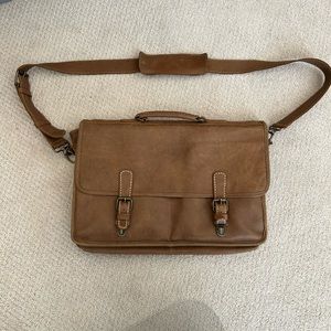 Roots Original Briefcase Tribe Leather